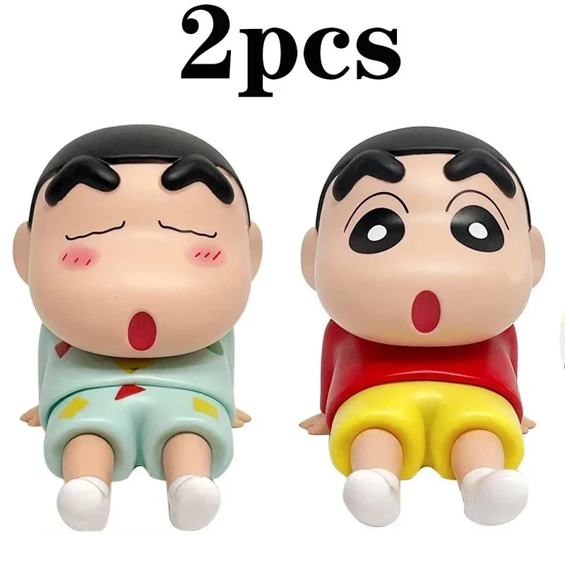 Crayon Shin Chan Anime Figure Desktop Phone Holder