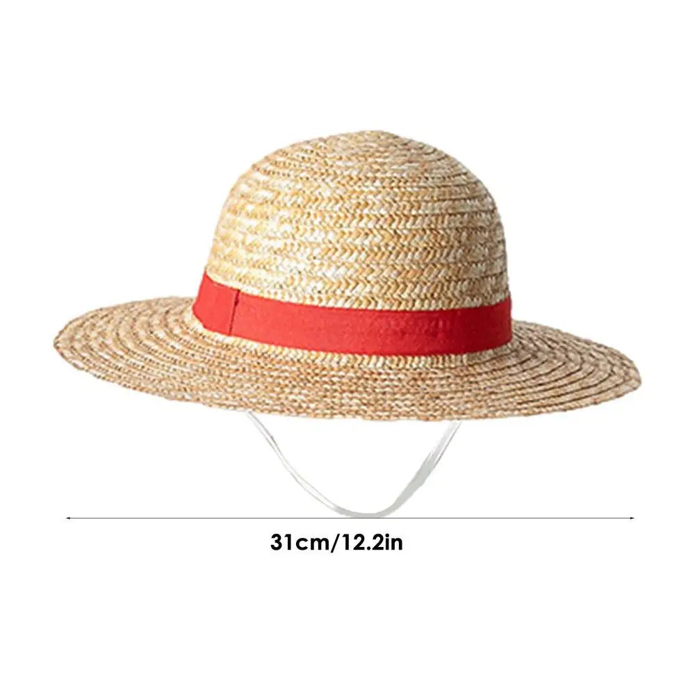 Luffy Straw Hat – One Piece Anime Cosplay Hat