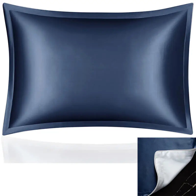 100% Mulberry Silk Pillowcase – Pure Silk Front & Lyocell Back