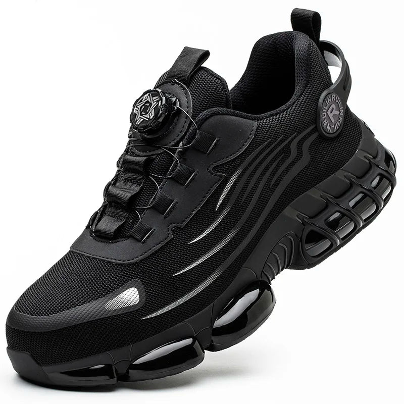 Men's Safety Work Shoes Breathable Steel Toe Sneakers