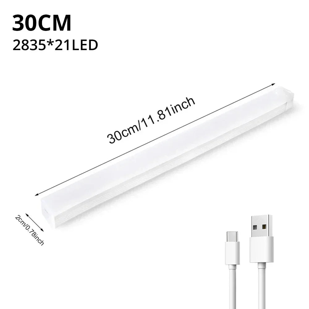 Motion Sensor LED Night Light – Wireless Rechargeable Bar