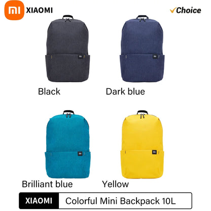 Xiaomi Mi Colorful Mini Backpack 10L – Lightweight Waterproof Daypack
