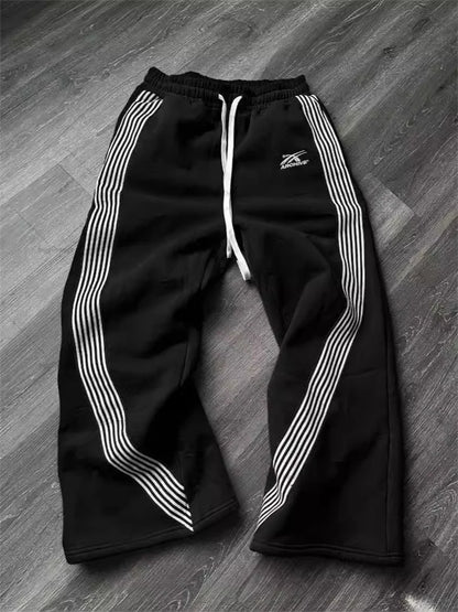Y2K Stripe Jogger Pants – Casual Unisex Sweatpants
