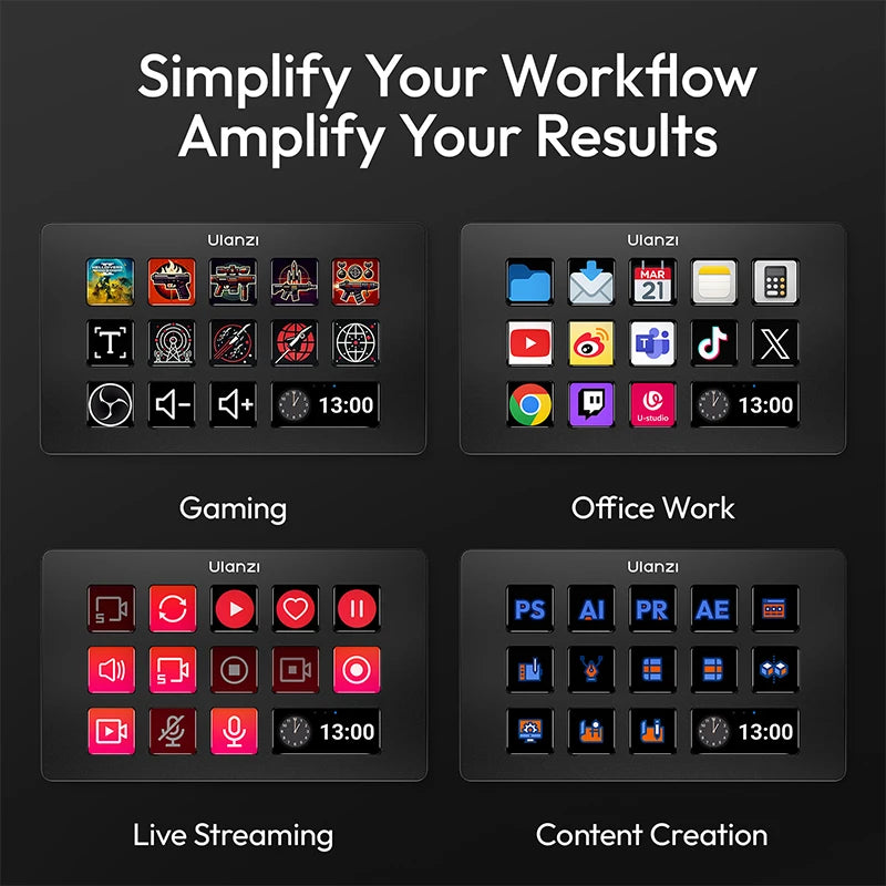 Ulanzi D200 Production Console and Studio Controller