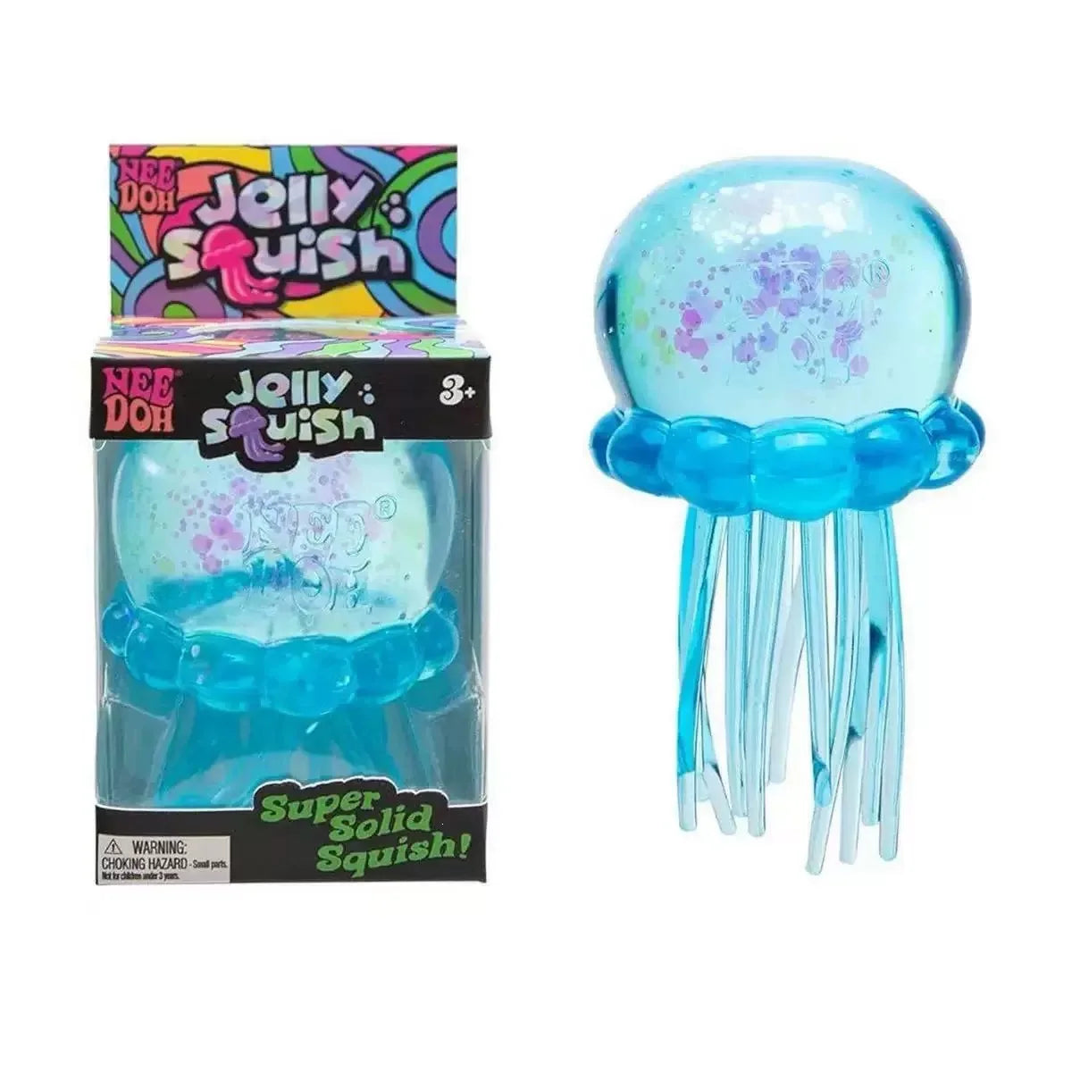 NeeDoh Nice Cube Squishy Fidget Toy – Stress Relief Squeeze Ball for Kids & Adults