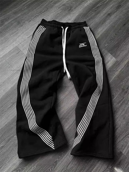 Y2K Stripe Jogger Pants – Casual Unisex Sweatpants