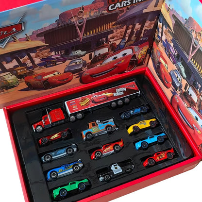 12PCS Disney Pixar Cars Die Cast Toy Gift Box Set