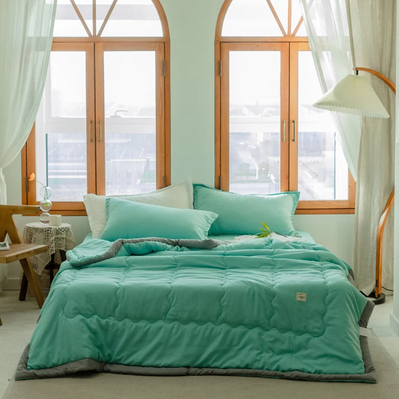 Summer Quilt Lightweight Quilted Comforter Japanese Style