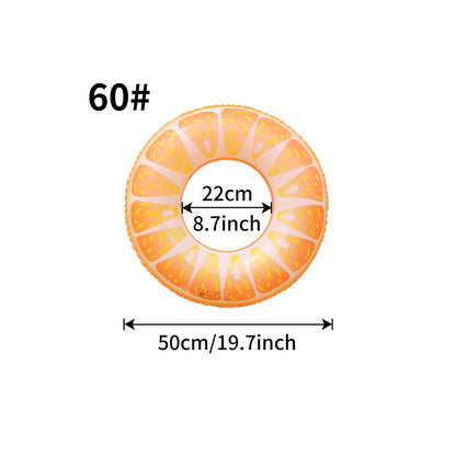 Inflatable Fruit Swim Ring Pool Float – Fun Summer Inner Tube