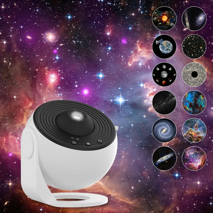 Galaxy Projector Night Light – 12-in-1 Starry Sky Planetarium Lamp