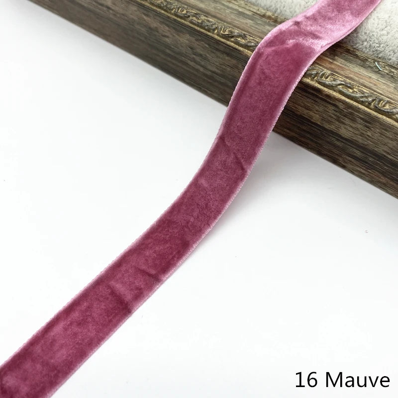 Velvet Ribbon – Multiple Widths & Colors for Crafts, Gifts & Decor