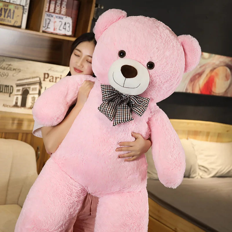 Giant Teddy Bear Plush Toy 41in – Super Soft Hugging Pillow for Kids & Gifts