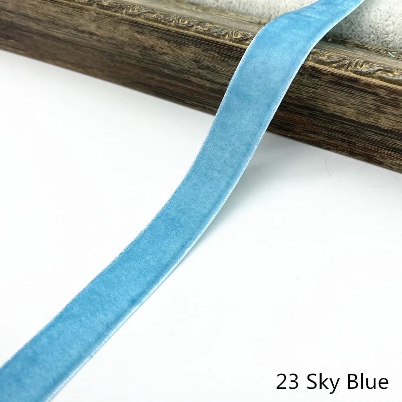 Velvet Ribbon – Multiple Widths & Colors for Crafts, Gifts & Decor