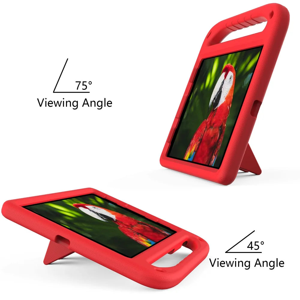 Kids iPad Case Shockproof EVA with Handle & Kickstand