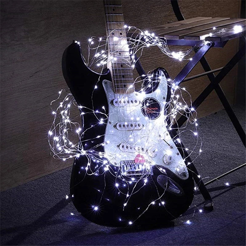 LED Fairy String Lights – Battery Powered Copper Wire (1M–10M)