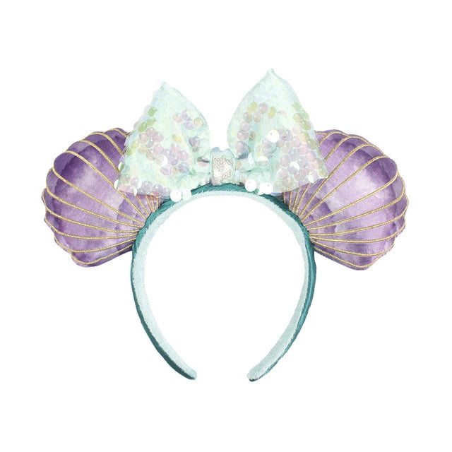 Disney Mickey Ears Headband – Sequin Minnie Cosplay Hairband