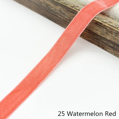 Velvet Ribbon – Multiple Widths & Colors for Crafts, Gifts & Decor