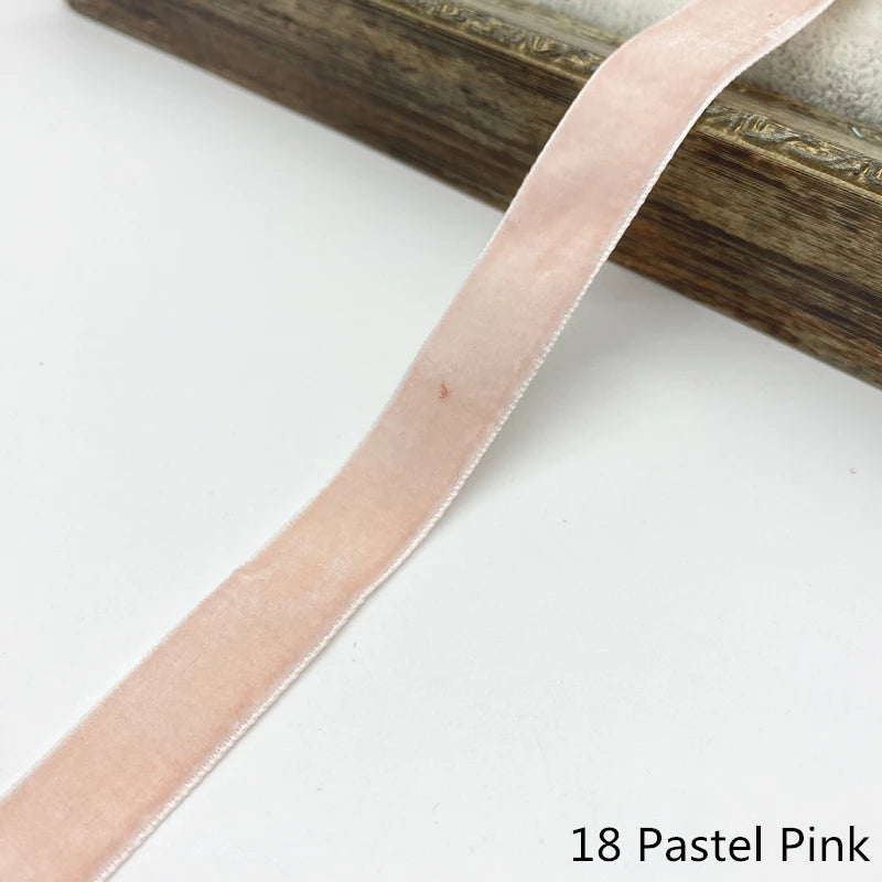 Velvet Ribbon – Multiple Widths & Colors for Crafts, Gifts & Decor