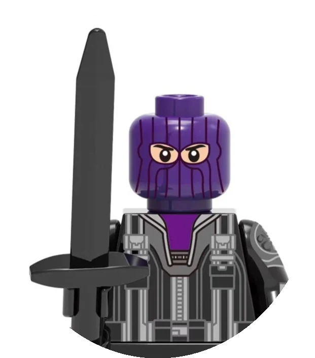 Superhero Mini Figures Building Blocks – 16 Designs, Movie Characters