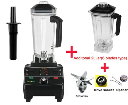 BioloMix 2200W Professional Blender – 2L BPA-Free Jar