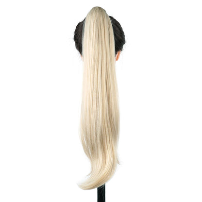 Long Layered Ponytail Synthetic Hair Extension 32 Inch Flexible Wrap-Around