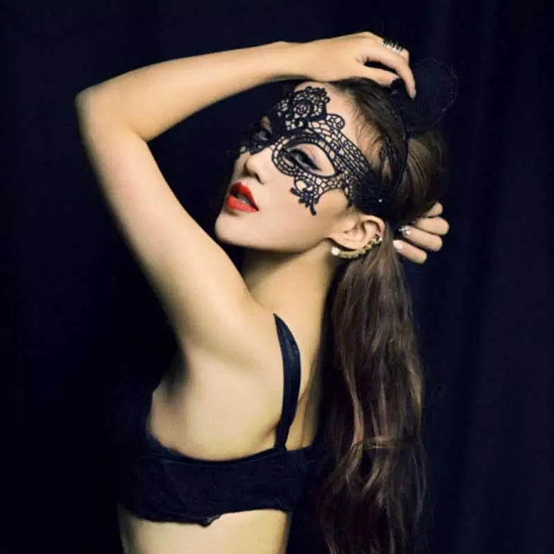 Lace Eye Mask for Masquerade Halloween Cosplay Party
