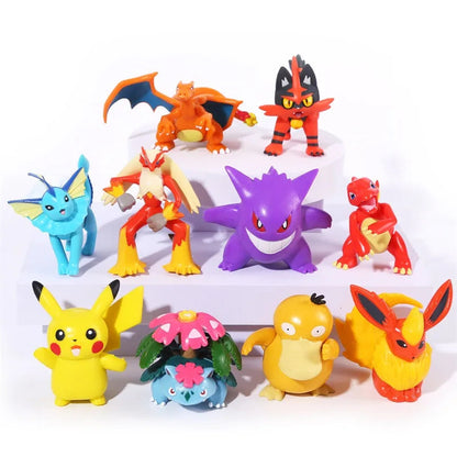 5 to 10CM Pokémon Charmander Pikachu Arceus Figure Collection