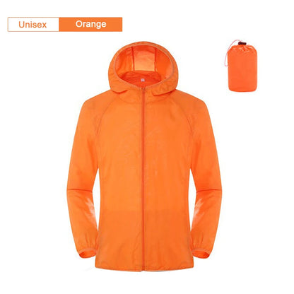 Waterproof Rain Jacket – Unisex Camping & Outdoor Windbreaker
