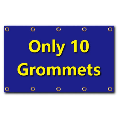 Custom Printed Polyester Flag – Outdoor Advertising Banner with Grommets or Shaft Cover