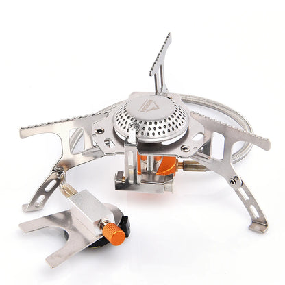 Portable Camping Gas Stove – Outdoor Backpacking Burner with Strong Flame