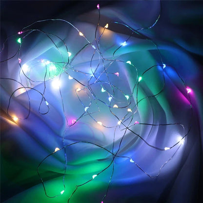 LED Fairy String Lights – Battery Powered Copper Wire (1M–10M)