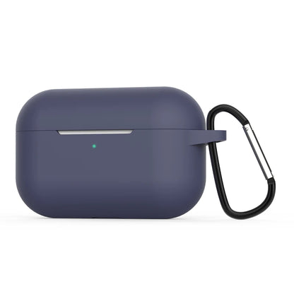 Silicone AirPods Case with Carabiner Hook – Soft Protective Cover