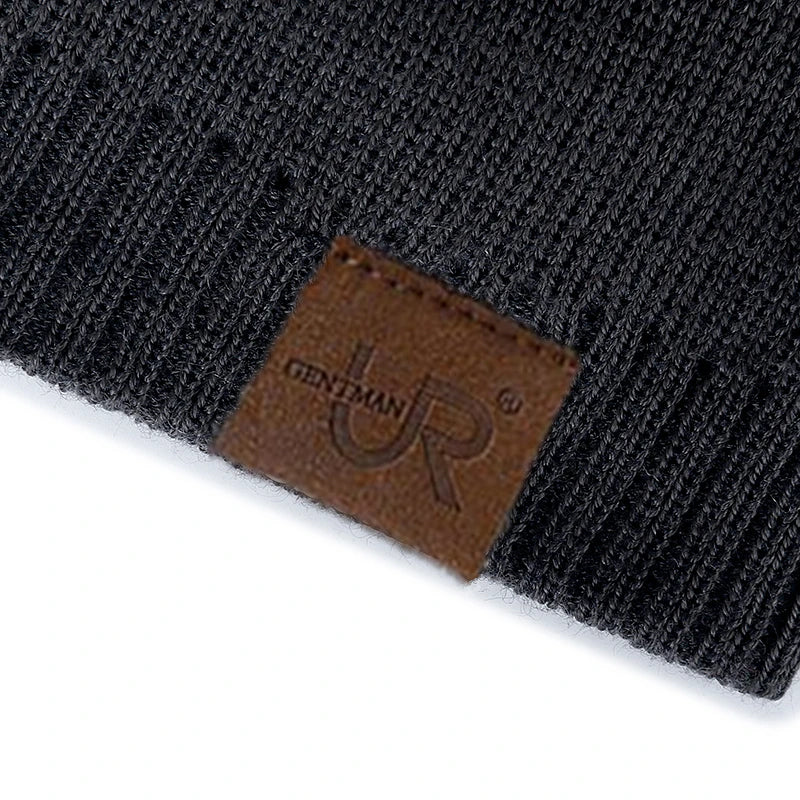 Fur Lined Knit Beanie – Unisex Warm Winter Hat