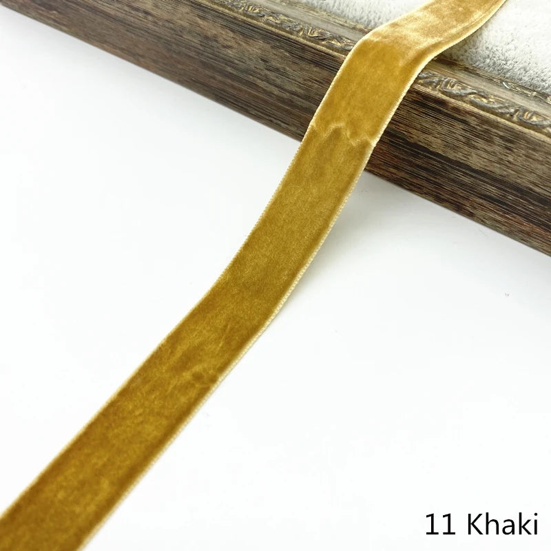 Velvet Ribbon – Multiple Widths & Colors for Crafts, Gifts & Decor