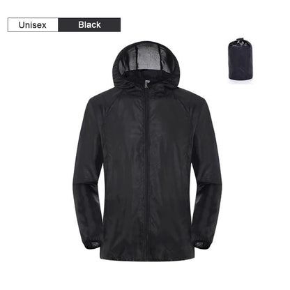Waterproof Rain Jacket – Unisex Camping & Outdoor Windbreaker