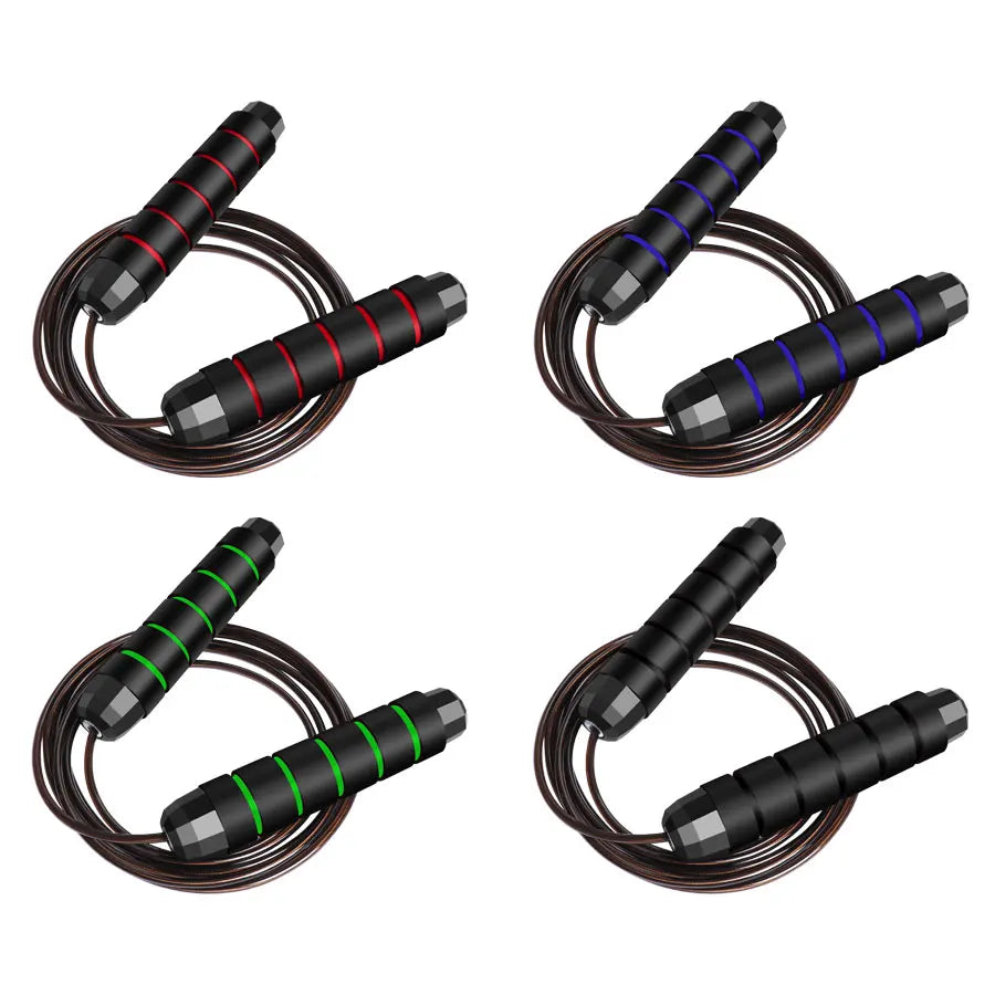 Speed Jump Rope – Adjustable Steel Wire Skipping Rope for Fitness
