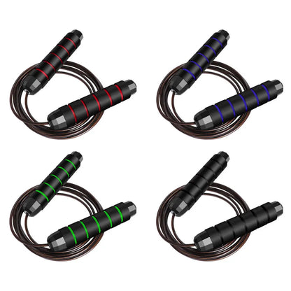 Speed Jump Rope – Adjustable Steel Wire Skipping Rope for Fitness