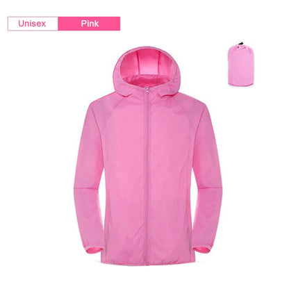 Waterproof Rain Jacket – Unisex Camping & Outdoor Windbreaker