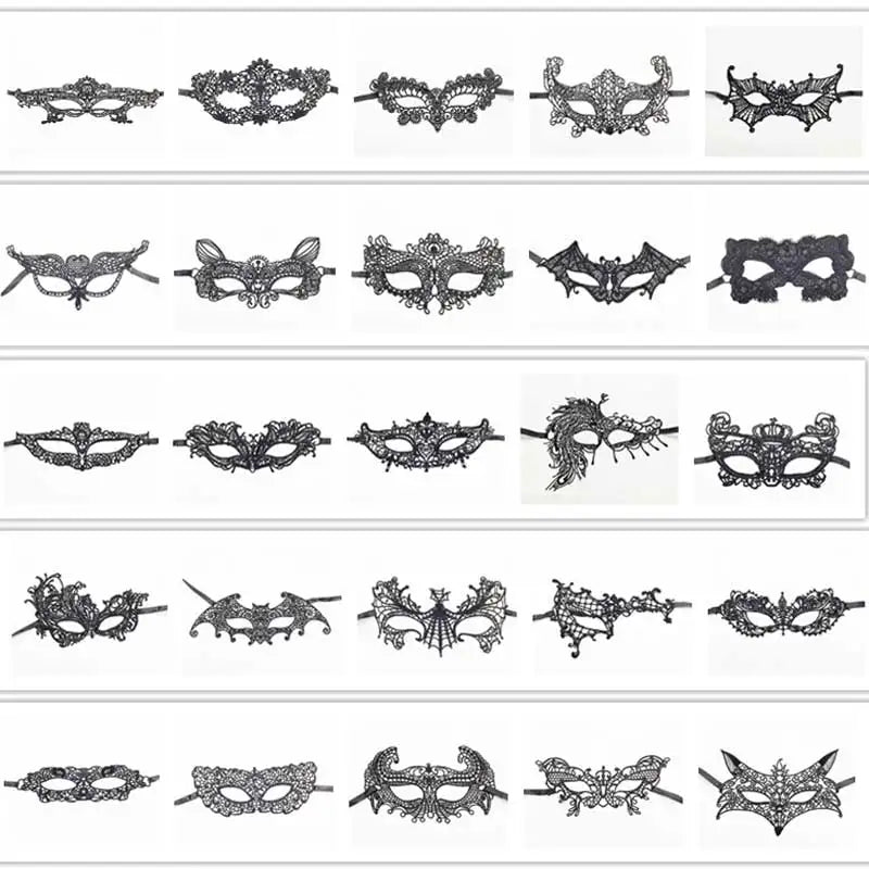 Lace Eye Mask for Masquerade Halloween Cosplay Party