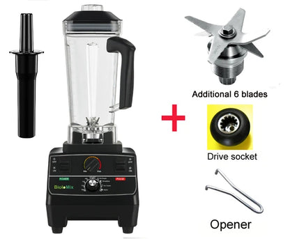 BioloMix 2200W Professional Blender – 2L BPA-Free Jar