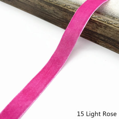 Velvet Ribbon – Multiple Widths & Colors for Crafts, Gifts & Decor