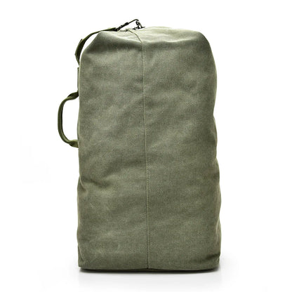 Canvas Duffle Backpack – Large Capacity Travel & Mountaineering Bag for Men