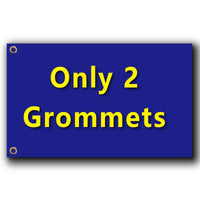 only 2 grommets
