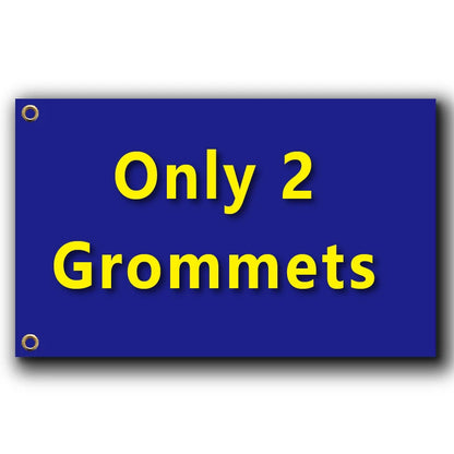 Custom Printed Polyester Flag – Outdoor Advertising Banner with Grommets or Shaft Cover