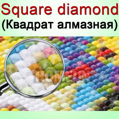 5D Diamond Painting Custom Photo Kit - DIY Full Drill Art