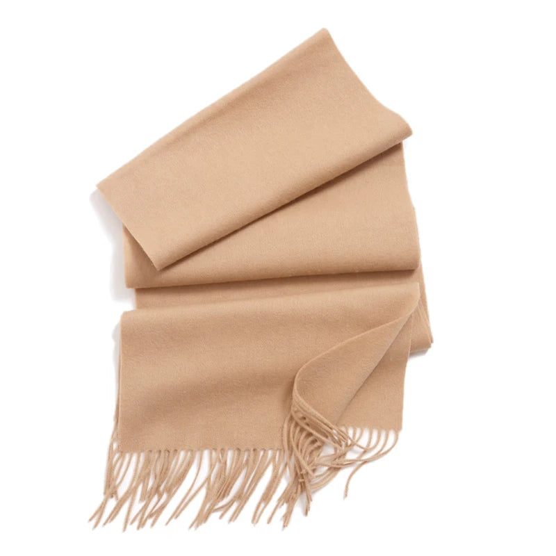 Cashmere Wool Winter Scarf for Women – Soft Wrap Shawl