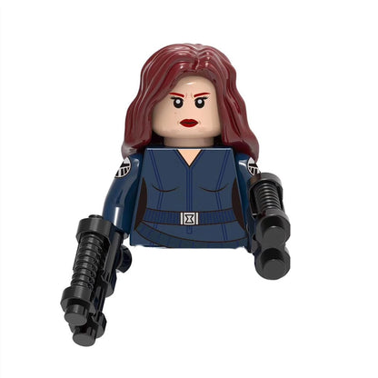 Superhero Mini Figures Building Blocks – 16 Designs, Movie Characters