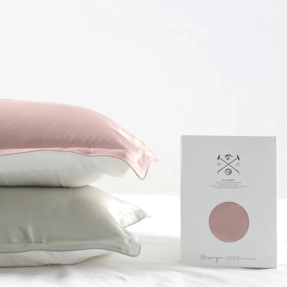 100% Mulberry Silk Pillowcase – Pure Silk Front & Lyocell Back