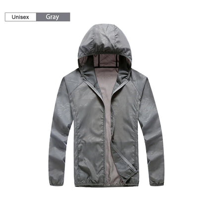 Waterproof Rain Jacket – Unisex Camping & Outdoor Windbreaker