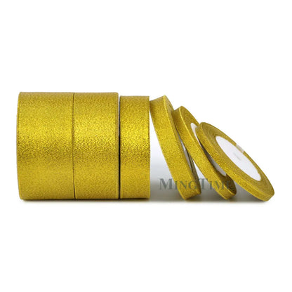 Satin Ribbon 25 Yards – 6mm to 50mm Wide, Multiple Colors